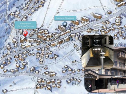Appartement rénové 2 pièces cabine avec parking, près des pistes à Courchevel - FR-1-563-93 (Appartement renove 2 pieces cabine avec parking, pres des pistes a Courchevel - FR-1-563-93) in Courchevel