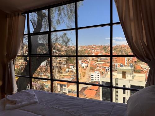 View, Hostal Pacha in Sucre