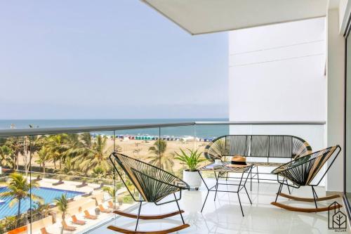 Frente al Mar - Morros Resort - Familiar Luxe - BBQ Privado - Nintendo Swicht