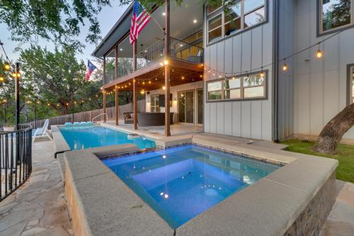 Lake Travis House with Private Dock, Pool and Hot Tub!