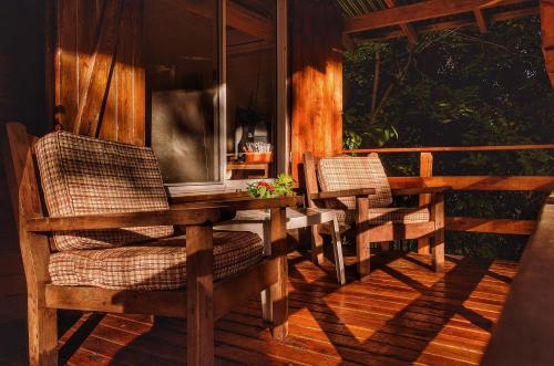 شرفة/ تراس, Cabaña Kala - Encanto Tigre (Cabana Kala - Encanto Tigre) in تيغلاه