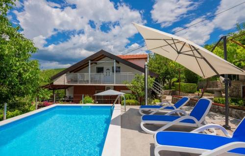 Viesnīcas āriene, Family friendly house with a swimming pool Grab, Zagora - 15208 in Grab