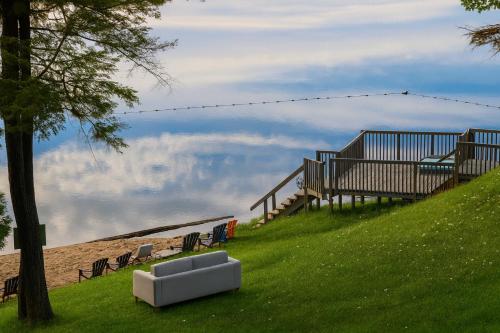 Kilátás, Sunny Point Resort in Seguin (ON)