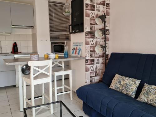 Appartement T2 avec parking et jardin à 300 m de la plage