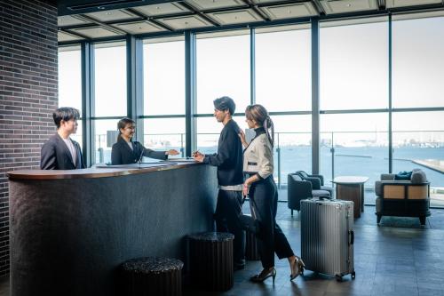 Lobby, The Gate Hotel Yokohama by Hulic near NYK Hikawamaru Exhibits