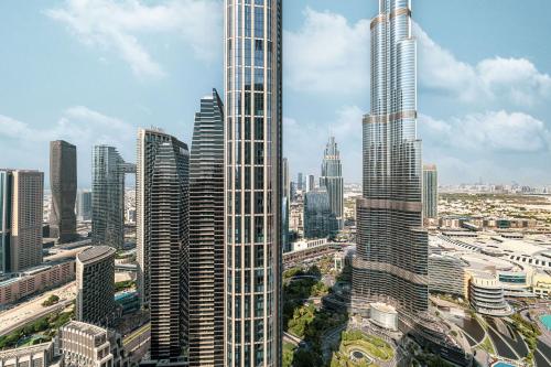 GRANDE SIGNATURE RESIDENCES - Luxury 2BR with Full Burj Khalifa Views, Dubaj (zdjęcie 7)