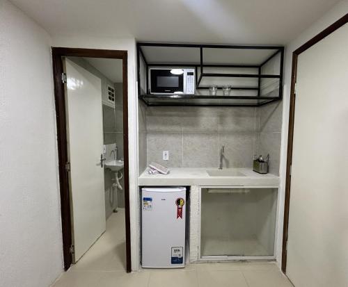 Flat funcional mobiliado com cozinha com WC ap101 in Encruzilhada