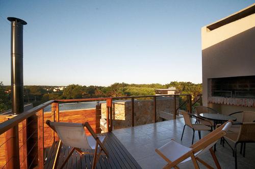Balkon/terasa, Vinas del Mar Apart & SPA Aparthotel in Mar De Las Pampas