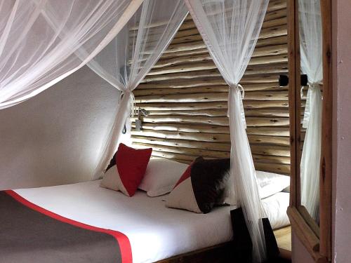 1 double bed