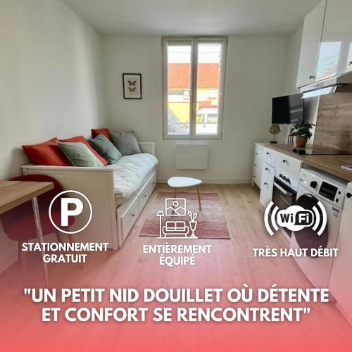 Dalikyda Le Ptit Nid Stationnement Gratuit - Location saisonnière - Le Havre