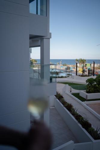 View, Colors of Denia in Els Molins Beach