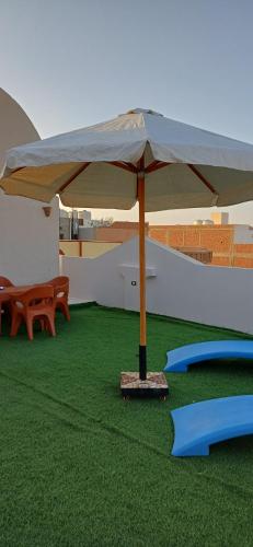 Sunny sky in El Quseir