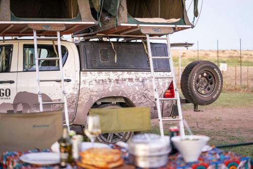 อาหารและเครื่องดื่ม, Kalahari Farmhouse Campsite in สแตมป์เรียต