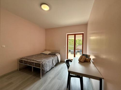 Face à la gare - Chambre 4 - Chambre d'hôtes - Roanne