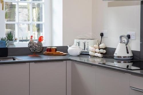 A szálláshely kívülről, The Dower House at Solsgirth Home Farm in Powmill