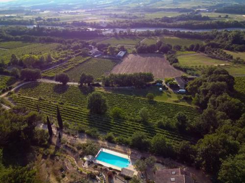 Pohled zvenku, Le Baiser du Soleil - Piscine Privée (Le Baiser du Soleil - Piscine Privee) in Mirabel Aux Baronnies