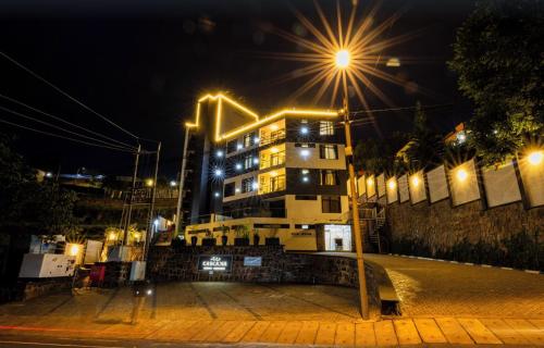 キガリ Cascadia Hotel Apartments by GF Greenland 4つ星 ホテル ロビー