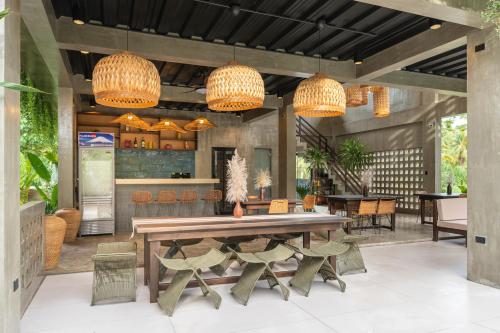 Restaurant, Anantha Wellness Sanctuary - Free Yoga & GYM in Siargao Island