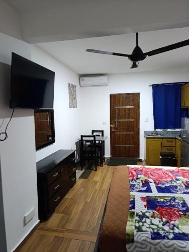 غرف النزلاء, Apart Hotel Costa Verde - #2 Exclusivo y Seguro cama King zise in Las Galeras