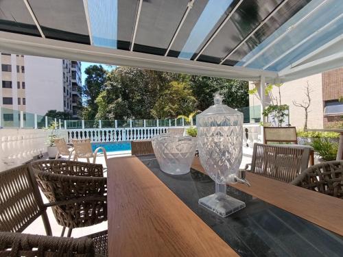 Cobertura Penthouse, Guarujá pitangueiras beach – khách sạn tại Pitangueiras