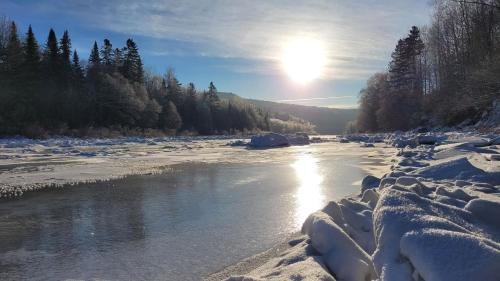 Coin cosy dans les bois in Ste Brigitte De Laval (QC)