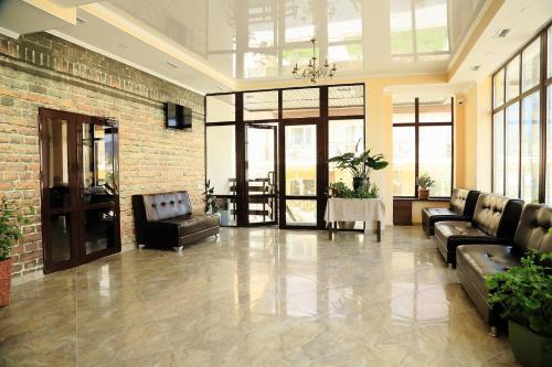 Lobby, Отель У рыбака in Bosteri