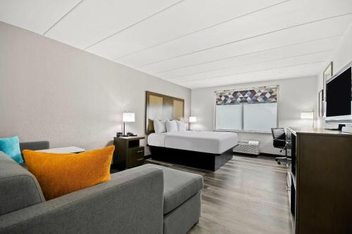 1 king bed, 1 sofa bed