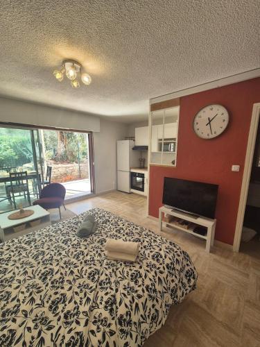 Studio avec jardin à Villeneuve-Loubet - Location saisonnière - Villeneuve-Loubet