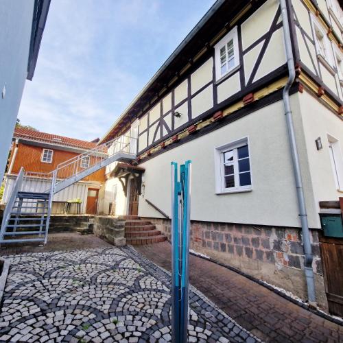 Viesnīcas āriene, Moritz Apartments - Pfarrgasse 11 in Kullstedt