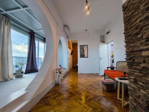 apartment on top of the city