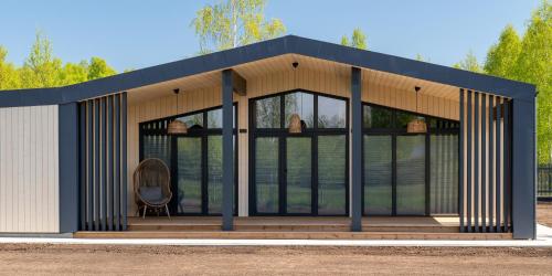 A szálláshely kívülről, Nordic Zen 2BR Beach House - Bali-Inspired Calm in Skulte