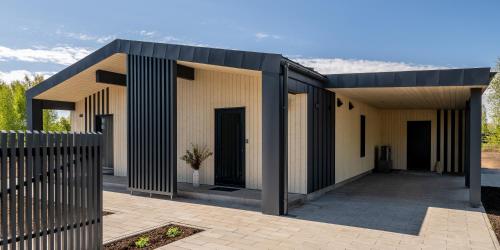 A szálláshely kívülről, Nordic Zen 2BR Beach House - Bali-Inspired Calm in Skulte