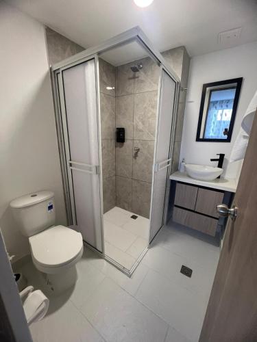 Shower, Apartment 5 minutes from the Airport, Sea and Center in Santa Maria