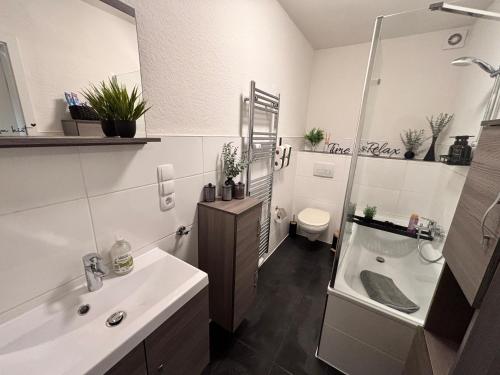 Zuhanyzó, Apartment-Topnik Datteln in Datteln