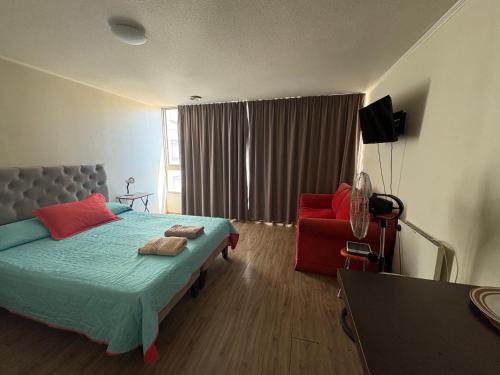 Alojamiento frente a Turbus