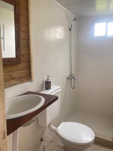 화장실, La Aldea de Amalia - Casa 2 in 보스케 페랄타 라모스