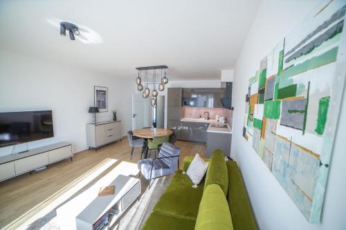 Koplietošanas atpūtas telpa ar TV, Vista Pálava - Apartmán Pasohlávky (Vista Palava - Apartman Pasohlavky) in Pasohlavki