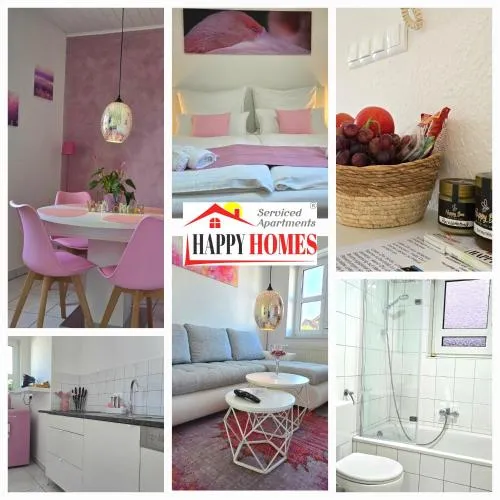 HAPPY HOMES PINK - Dein Design-Apartment mit WOW-Effekt - Netflix - WLAN - Parkplatz in Nidda, Deutschland