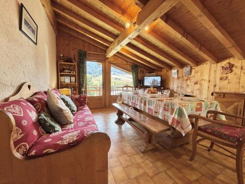 Appartement 3 pièces à Praz-Sur-Arly, 6 personnes, parking, proche pistes