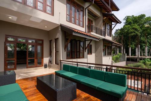 발코니/테라스, Sandila Villa in 마타라 시티