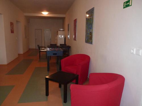 ห้องส่วนกลางสำหรับนั่งเล่น/ดูทีวี, Hostel Bernarda Bolzana in ทาบอร์