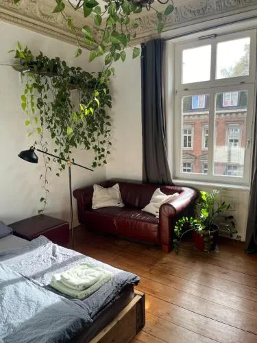 Sonniges Zimmer Sternschanze in Hamburg, Deutschland