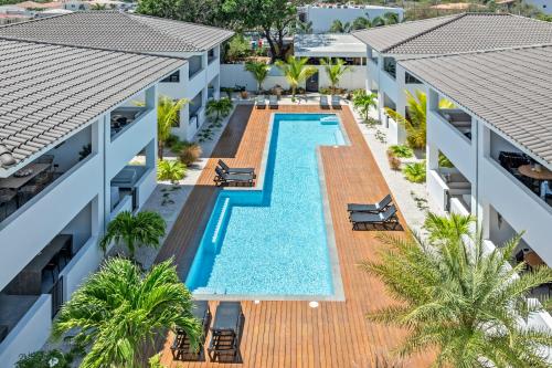 泳池, Ocean 11 Luxurious apartment Jan Thiel Curacao in 詹席爾