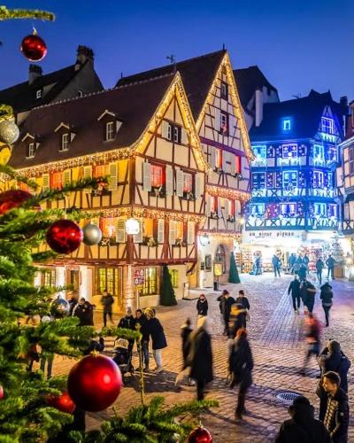 ALSACE Gîte 3étoiles prox Marchés de Noël Colmar, Eguisheim, parking, calme
