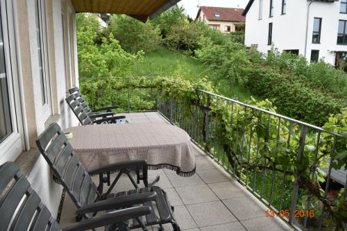 Balkons/terase, Ferienweingut Borens in Wiltingen