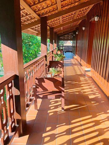 Erkély/terasz, Luang Prabang Residence (The Boutique Villa) in Városközpont