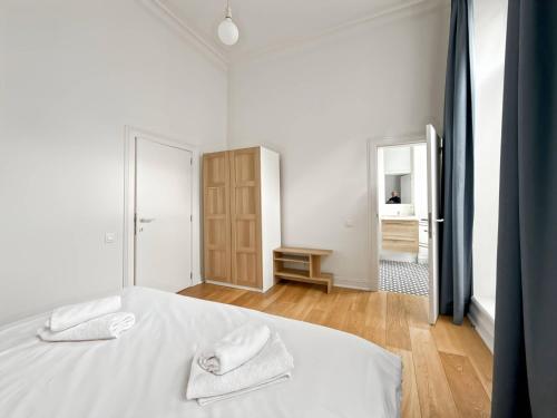 self check in Ixelles Apartment Retreat in the Heart of Brussels, Brusel (fotografie 9)