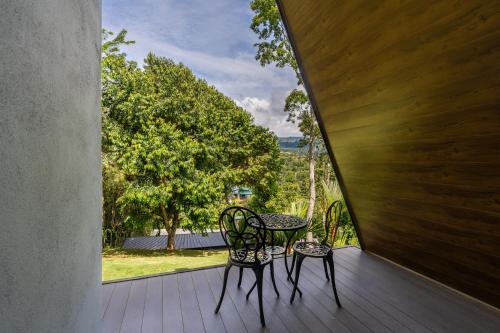 陽台/露台, Villa Bosque CR in 圖里亞爾瓦