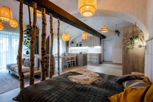 Moderní a útulné studio na statku z roku 1880 (Moderni a utulne studio na statku z roku 1880) in Prague 22