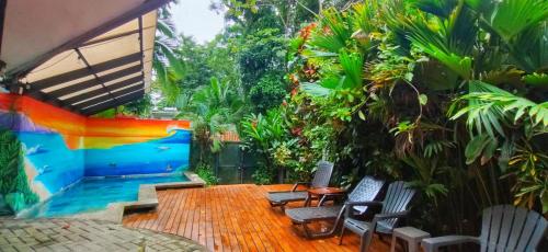 Swimming pool, Jungle Beach Hotel Manuel Antonio in Quepos